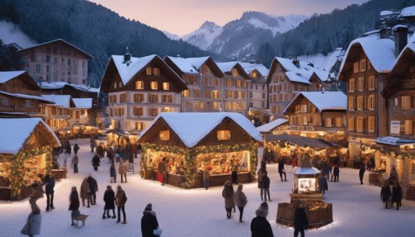 Les incontournables marchés de Noël en Haute-Savoie