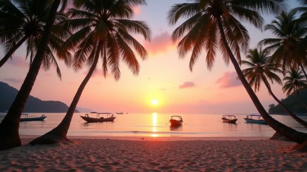 Où vivre un levé de soleil inoubliable en Thaïlande